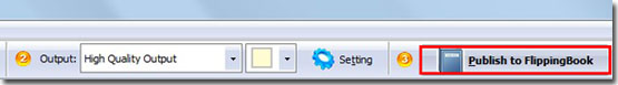 Publish to FlippingBook