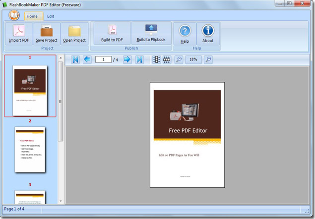 FlashBookMaker PDF Editor 2.6 full