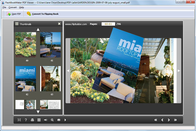 Free FlashBookMaker PDF Viewer 2.6