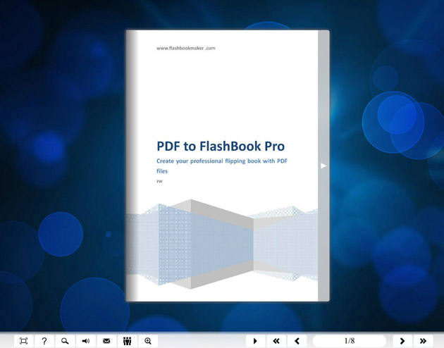 Windows 8 FlashBook Template Pack for Blueseries full