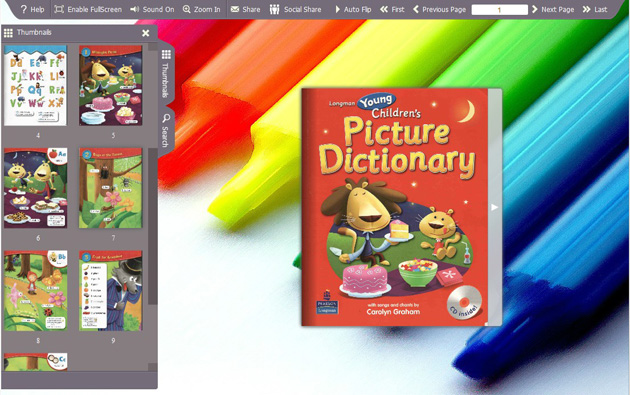 FlashBook Templates for Colored Pencils Style screenshot