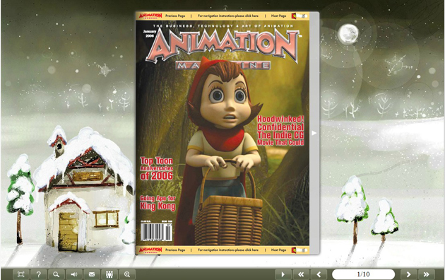 Standard FlashBook Templates for Fairy-Tale Style screenshot